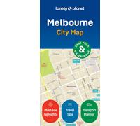 Lonely Planet – Melbourne City Map – 2e édition – anglais