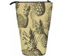 Melbrakin Boîte de Rangement pour Crayons télescopiques en pin avec Fermeture à glissière pour Femmes, Hommes, garçons, Filles, Agriculture, Fruits, Naturel, sucré, Savoureux, Tropical, FreshFood