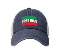 Melbrakin Casquette de Baseball iranienne en Maille, Style rétro, délavée, Respirante, Chapeau de Soleil