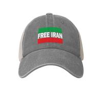 Melbrakin Casquette de Baseball iranienne en Maille, Style rétro, délavée, Respirante, Chapeau de Soleil
