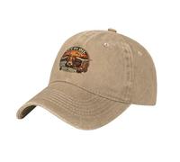 Melbrakin Casquette de Baseball Unisexe Noire en Denim Noir Ctt Oil Exploration and Cattle, Taille 41