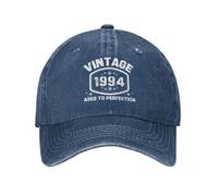 Melbrakin Casquette de Camionneur Vintage 1994, Chapeau si Heureux, J'Ai 30 Ans Aujourd'hui, Cadeaux de 30e Anniversaire pour Hommes et Femmes, Casquette de Baseball Papa Maman 2024