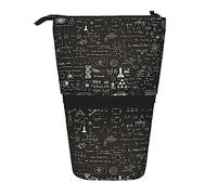 Melbrakin Formules scientifiques dessinées à la Main sur Tableau Noir pour étui à Crayons de Fond, Pochette à Crayons, étui à Crayons télescopique, Porte-Crayons, Sac à stylos