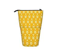 Melbrakin Golden Arrow Trousse à Crayons télescopique Organisateur Debout Pochette à cosmétiques Trousse de Maquillage Papeterie Étui à stylos