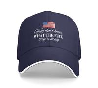 Melbrakin Ils ne savent Pas ce qu'ils Font, Putain. Casquette de Baseball pour Hommes et Femmes