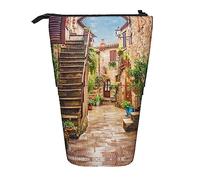 Melbrakin Italie Toscane Trousse à Crayons télescopique Porte-Stylo Pochette à Crayons télescopique Papeterie, pour Le Bureau de l'école, Noël2, Taille Unique, Organisateur de Sac