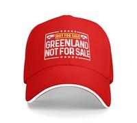 Melbrakin Le Groenland n'est Pas à Vendre Casquette J'aime Le Groenland n'est Pas à Vendre Casquette pour Hommes Femmes