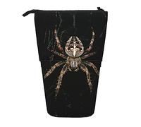 Melbrakin Scary Spider Trousse à Crayons télescopique Porte-Stylo Pochette à Crayons télescopique Papeterie, pour Le Bureau de l'école, Noël2, Taille Unique, Organisateur de Sac