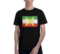 Melbrakin T-Shirt Humoristique pour Adolescents « Derafsh Kaviani » représentant Le Drapeau de l'empire sassanide défunt