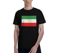 Melbrakin T-Shirt Humoristique pour Adolescents « Derafsh Kaviani » représentant Le Drapeau de l'empire sassanide défunt