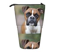 Melbrakin Trousse à Crayons pour Chien Boxer, Pochette à Crayons, Trousse à Crayons télescopique, Porte-Crayons, Sac à stylos