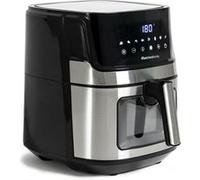 Melchioni 118340033 Friteuse Simple 6,5 L Indépendante 1600 W Noir Acier Inoxydable G