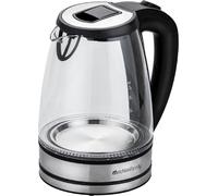 Melchioni Bouilloire électrique MR Boil 1,7L 2200W Verre sans fil Noir Transparent