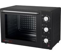 Melchioni Enjoy 63 Four électrique à chaleur tournante 63L Noir avec plateau tournant