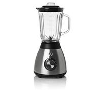 Melchioni Family | Blender Électrique 600W avec Carafe en Verre de 1,5L et 6 Lames en Acier Inoxydable - Polyvalent, Puissant et Facile à Utiliser
