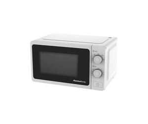 Melchioni Family Four à micro-ondes avec gril 20 l, vague, micro-ondes multifonction, petit micro-ondes 800 W, réglage manuel, fonction barbecue, minuterie 1 à 35 minutes, dimensions 45,1 x 31,9 x