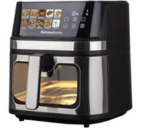 Melchioni Family | GAIA PLUS Friteuse à Air avec Double Résistance 8L, Noir