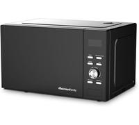 Melchioni Family | GOLIA Friteuse à Air & Micro-ondes 2 en 1 avec Grill, 23L, Écran Tactile, Minuteur, Lumière Intérieure, Programmes Préréglés, Cuisson Rapide et Saine, Noir