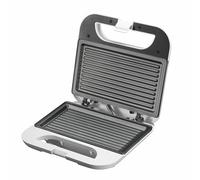 Melchioni Family | Grille Pain électrique TOSTINA NEW, Plaque à Sandwich, Toaster pour Toast, avec Grilles Anti-Adhésives, Parois Froides, Verrouillage de Sécurité, Thermostat, Nettoyage Facile