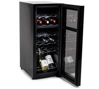 MELCHIONI Vermentico 18C Dual Frigo Cantina Vin 50LT 18 Bouteilles Nero
