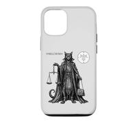 Melchom Chat Démon de Coin et Jugement Coque pour iPhone 12/12 Pro