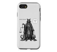 Melchom Chat Démon de Coin et Jugement Coque pour iPhone SE (2020) / 7/8