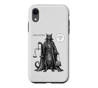 Melchom Chat Démon de Coin et Jugement Coque pour iPhone XR