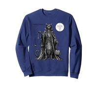 Melchom Chat Démon de Coin et Jugement Sweatshirt