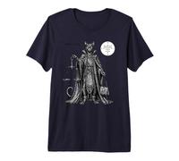 Melchom Chat Démon de Coin et Jugement T-Shirt Haut de Gamme