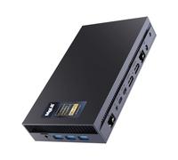MeLE Business Grade Mini PC Overclock X5 i5-1235U 32Go 512Go Quad 4K HDMI | i5-1235U 10C/12T 4,4GHz| 32Go DDR4 512Go SSD| Dual LAN| PC de bureau| Micro SD| VESA| Bureau/Industriel/Microserveur/NAS
