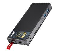MeLE Fanless Mini PC Stick PCG02 Pro N5100 8 Go de RAM 256 Go de Stockage, Micro Ordinateur de Bureau Double HDMI Gigabit Ethernet sur Entreprise, Bureau, Industriel, IdO, médias à Domicile