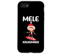 Mele Kalikimaka Hawaiian Christmas Surf Enfants Filles Hawaï Coque pour iPhone SE (2020) / 7/8