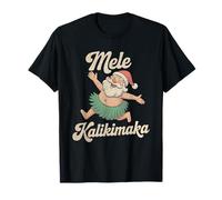 Mele Kalikimaka Hula, Père Noël hawaïen à Hawaï T-Shirt