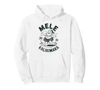 Mele Kalikimaka Hula Santa Noël hawaïen à Hawaï Sweat à Capuche