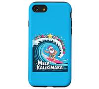 Mele Kalikimaka Père Noël hawaïen Surfeur Coque pour iPhone SE (2020) / 7/8