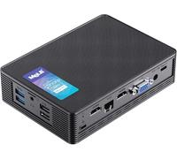 MeLE Mini PC sans Ventilateur QuieterHD3Q Celeron N5105, 16 Go 512 Go, avec Windows 11 Pro, Micro-Ordinateur de Bureau Compact avec Ethernet Gigabit, WiFi 5, Double HDMI 4K, BIOS Déverrouillé