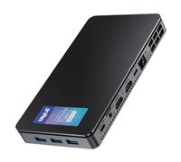 MeLE Overclock 4C Mini PC 12è Gén N100(jusqu'à 3,4 GHz) 16Go RAM 512Go Stockage Petit Ordinateur de Bureau Wi-FI 5/BT5.1/Ethernet,Triple Affichage,USB C Tout-en-Un pour Les Entreprises/Bureau/Accueil