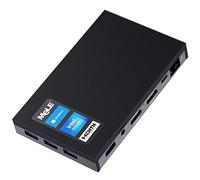Mele Quieter 2Q Mini PC sans Ventilateur Celeron J4125, Petit Ordinateur Portable Micro PC, LPDDR4, Win11, HDMI *2, Wi-FI 2.4G/5G, Gigabit Ethernet, BT 4.2, USB 3.0 * 4, SSD, Montage VESA (8G/128G)
