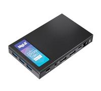 MeLE Quieter 3C Mini PC sans Ventilateur N5105, Petit Ordinateur Portable, LPDDR4, Win11, HDMI 4K, Wi-FI 5, Gigabit Ethernet, BT 5.1, USB 3.2 * 3, Type-C, SSD, Montage VESA (8G/256G)