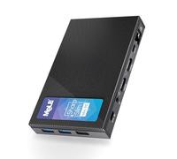 MeLE Quieter 4C Mini PC fanless N100 16GB 512GB, sans OS à l'intérieur, Prend en Charge Plusieurs systèmes d'exploitation Linux Ubuntu Win11 Pro/Home, USB-C PD3.0 pleinement Fonctionnel