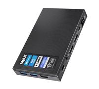 MeLE Quieter 4C Mini PC sans Ventilateur N100 4GB 128GB avec Windows 11 Home, USB-C Pleine fonctionnalité, HDMI Affichage Micro PC de Bureau à Domicile, au Bureau