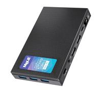 MeLE Quieter3C Mini PC sans Ventilateur N5105 8 Go 256 Go, Ultra Fin et Portable, Petit Ordinateur de Bureau Micro avec USB-C, IPXE, PD3.0, BIOS déverrouillé, Support de Montage VESA