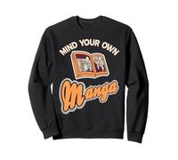 Mêle-Toi de Ton Manga Humour Otaku Introverti Sweatshirt