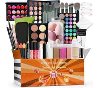 Melearch Coffret de maquillage, assortiment surprise de festival avec produits de maquillage professionnels, coffret de cosmétiques pour femmes filles adolescentes, végétalien et sans cruauté, lot C