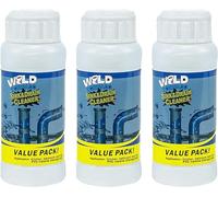 Meledmatte - Agent de dragage de tuyaux puissants, poudre de dragage d'évier et de canalisation, outil de nettoyage puissant tout autour, dragage instantané de tuyau de toilettes (3 pièces)