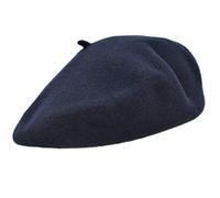Melegari, Béret Super Basque, Italien Populaire, Federico, 100% Laine (Bleu, 59)