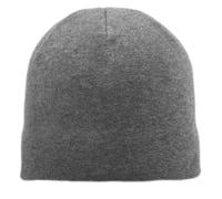 Melegari Bonnet Polaire Sans Revers | Fleece Sport Running cap | Bonnet Thermique Polar | Unisexe, Gris Moyen, 54/60 cm
