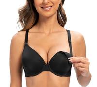 MELENECA Femme Soutien-Gorge Allaitement Grande Taille Armature Confortable Grossesse Noir 95H