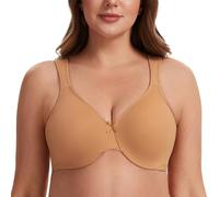 MELENECA Soutien-Gorge Minimiseur à Armatures, Grande Taille, sans Couture, Non rembourré, pour Femme Taupe 120E