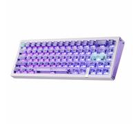 MelGeek REAL67 Clavier de jeu magnétique avec effet Hall 65 % avec RVB, déclencheur rapide, action réglable pour FPS et joueurs de rythme, fréquence de sondage de 8 K Hz, latence de 0,125 ms